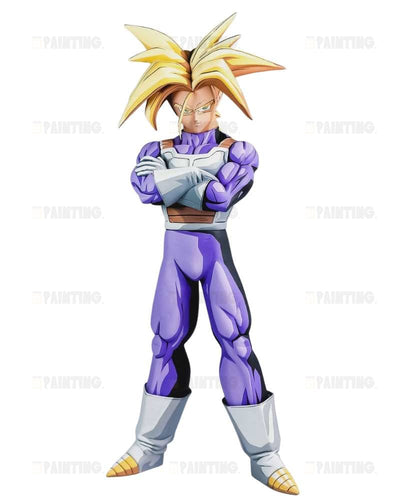 Comic Colour Dragon Ball Z Future Trunks SSJ Figure Repaint