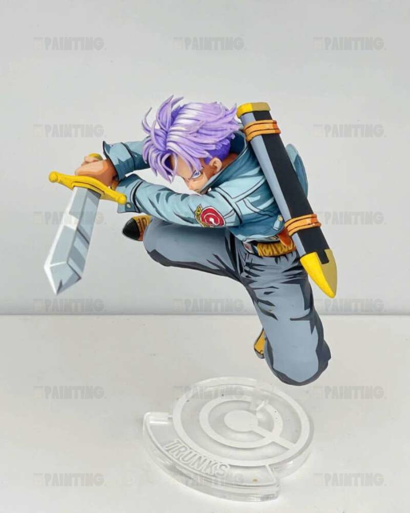 Dragon Ball Trunks Budokai 4 Figure Repaint 2D Anime Colour