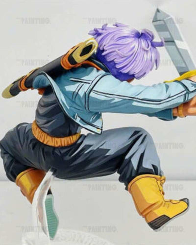 Dragon Ball Trunks Budokai 4 Figure Repaint 2D Anime Colour