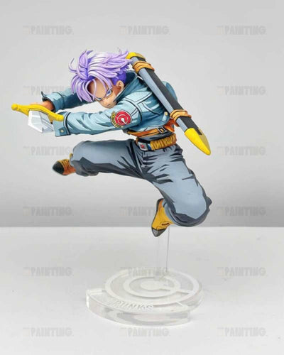 Dragon Ball Trunks Budokai 4 Figure Repaint 2D Anime Colour