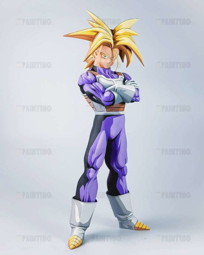 Comic Colour Dragon Ball Z Future Trunks SSJ Figure Repaint