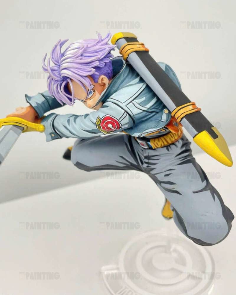 Dragon Ball Trunks Budokai 4 Figure Repaint 2D Anime Colour