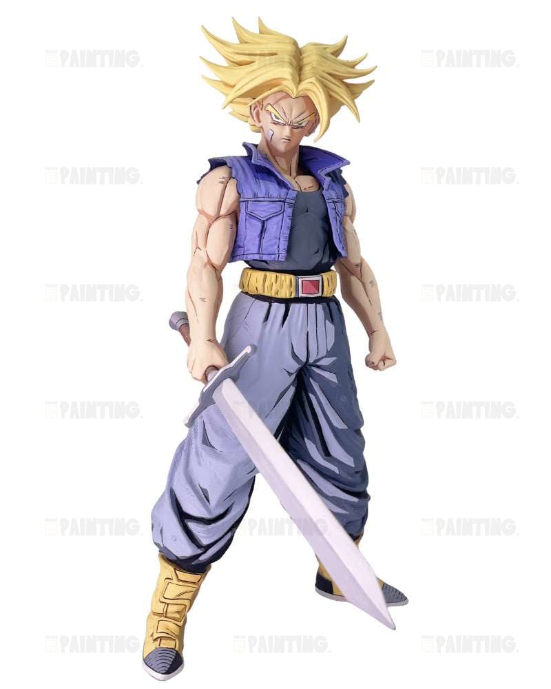 Dragon Ball Trunks Anime Colour 2D Figure Repaint