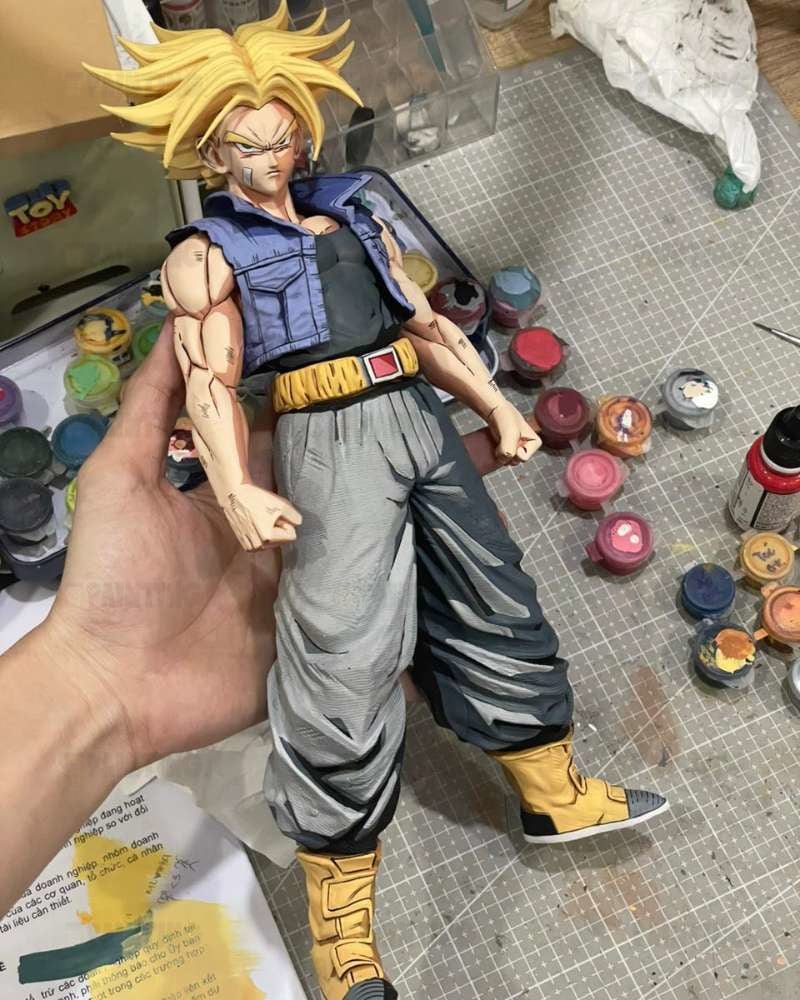 Dragon Ball Trunks Anime Colour 2D Figure Repaint
