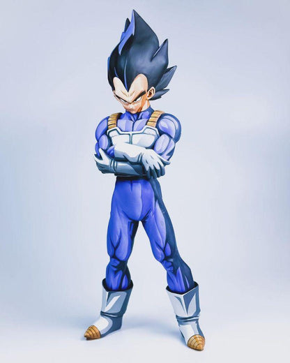 30CM Dragon Ball Z Vegeta Figure Repaint - 2D Figure Painting