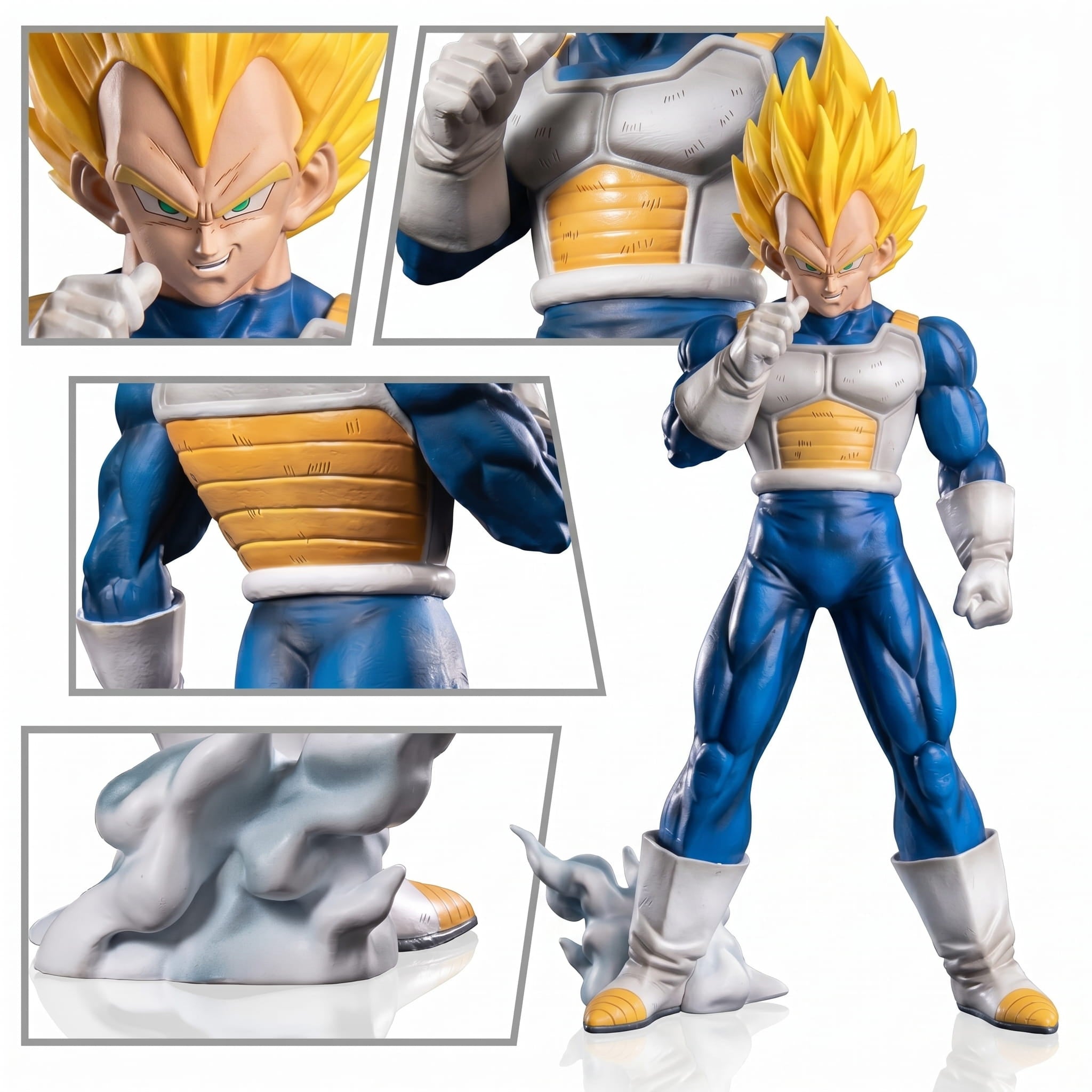 28CM Vegeta Course Figure | Learn Figure Repaint