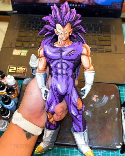 Custom DBZ Vegeta SSJ3 Ultra Ego Figure Repaint