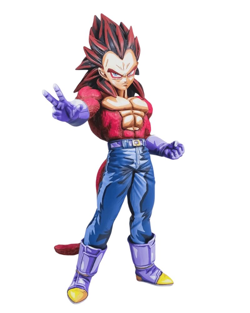 31CM Dragon Ball Z Vegeta SSJ4 Figure Repaint