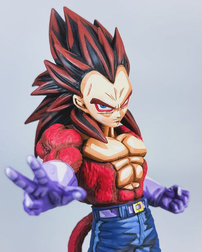 31CM Dragon Ball Z Vegeta SSJ4 Figure Repaint