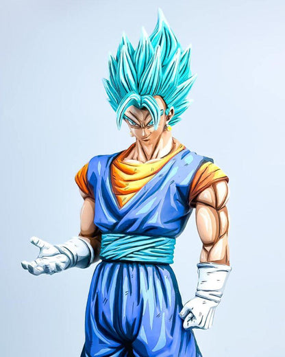 32CM Dragon Ball Z Vegito Blue Figure Repaint - 2D Figure Painting