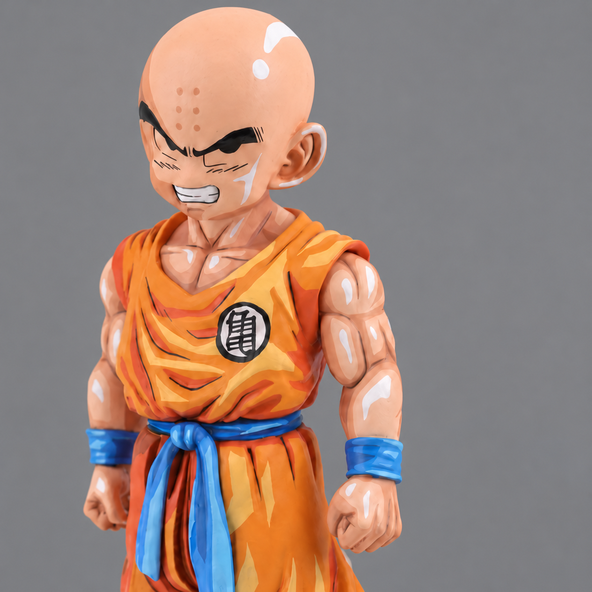 Krillin Orange Gi — portrait square