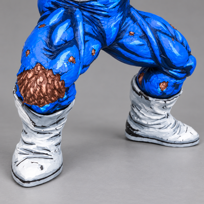 Dragon Ball Z Vegeta Ozaru Monkey Figure Repaint — feet and base