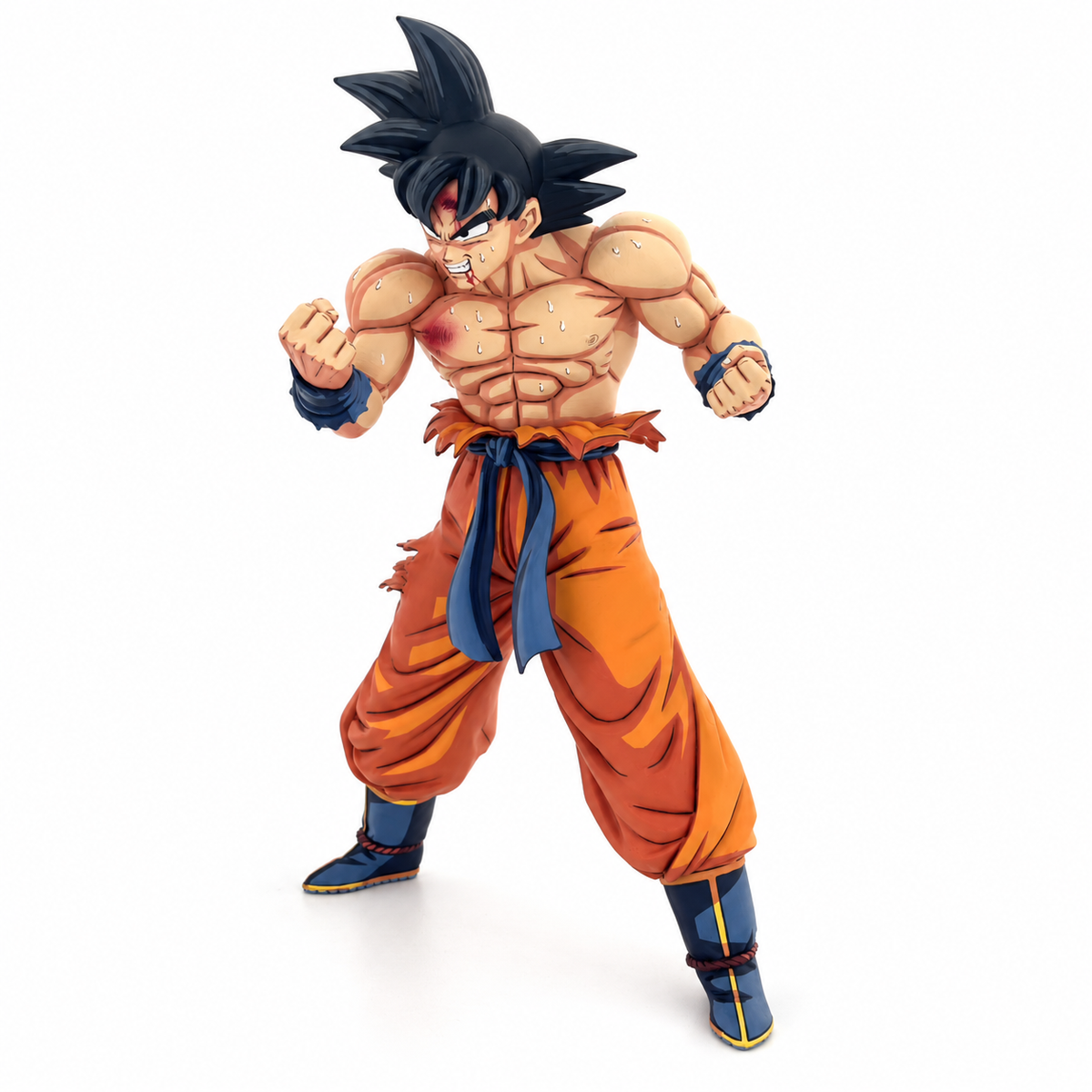 Dragon Ball Z Son Goku 2D Anime Colour Figure Repaint — white