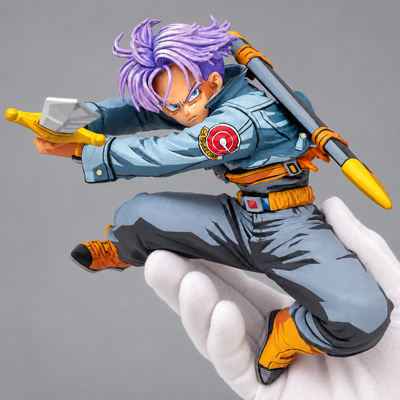 Dragon Ball Trunks Budokai 4 Figure Repaint 2D Anime Colour — torso and hands