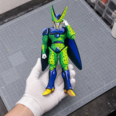 Dragon Ball Masterlise Perfect Cell Figure Repaint — hand or studio