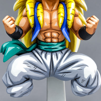Blood Saiyans Special Gotenks Super Saiyan 3 Figure Repaint — body