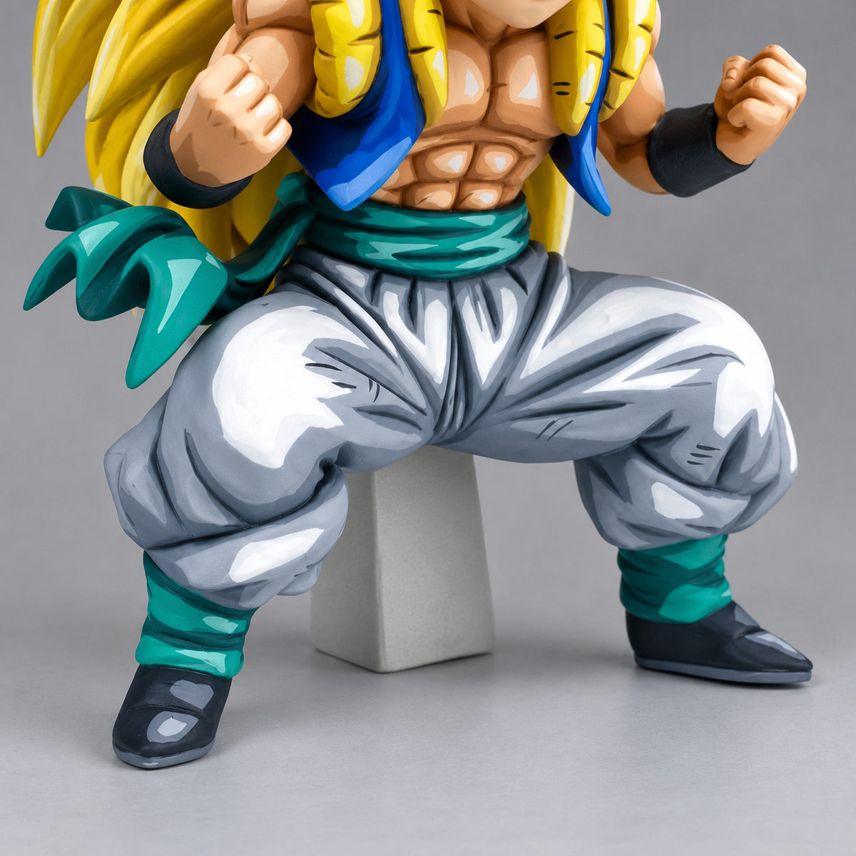 Blood Saiyans Special Gotenks Super Saiyan 3 Figure Repaint — different angle