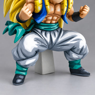 Blood Saiyans Special Gotenks Super Saiyan 3 Figure Repaint — different angle