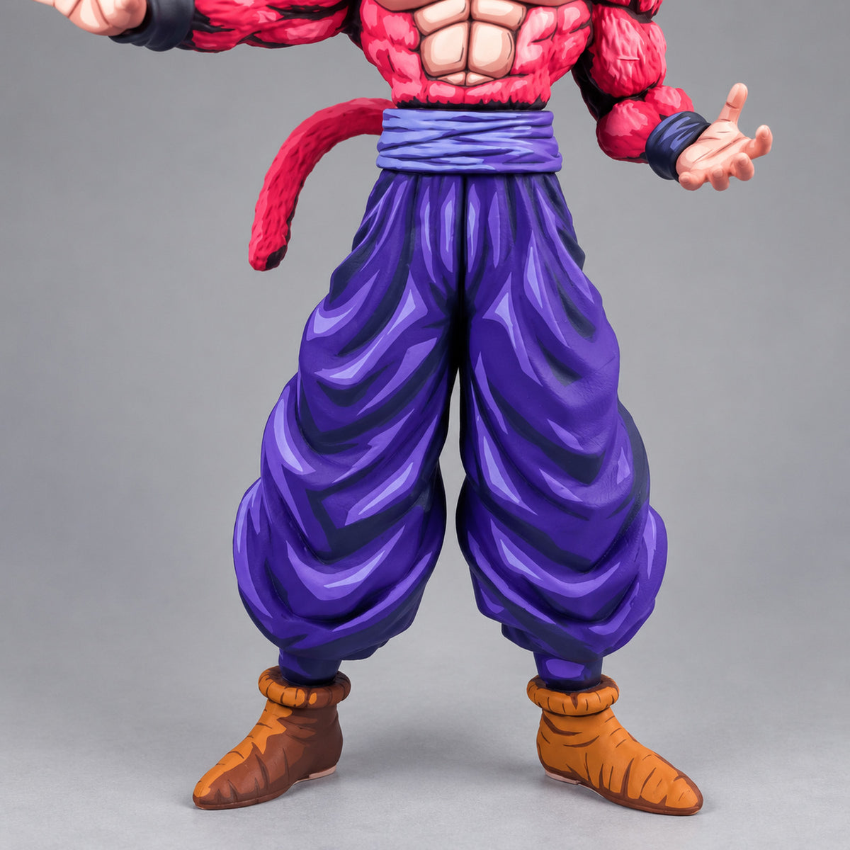 Custom Dragon Ball Super Saiyan 4 Gohan Figure Repaint — different angle