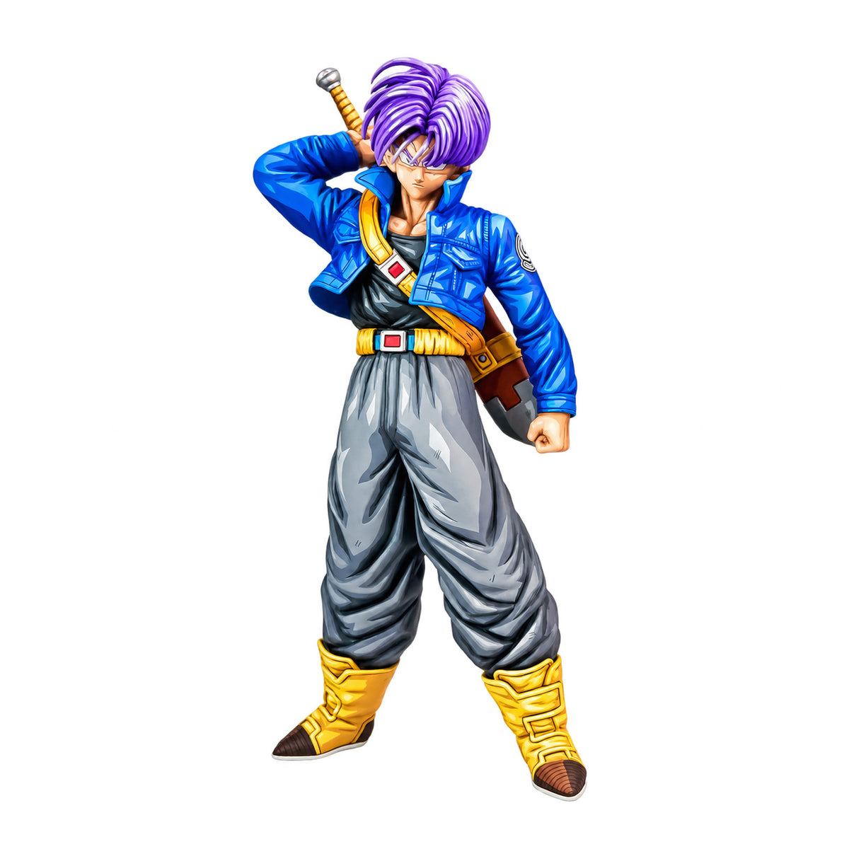 Comic Colour Dragon Ball Legends Trunks Figure Repaint — full figure