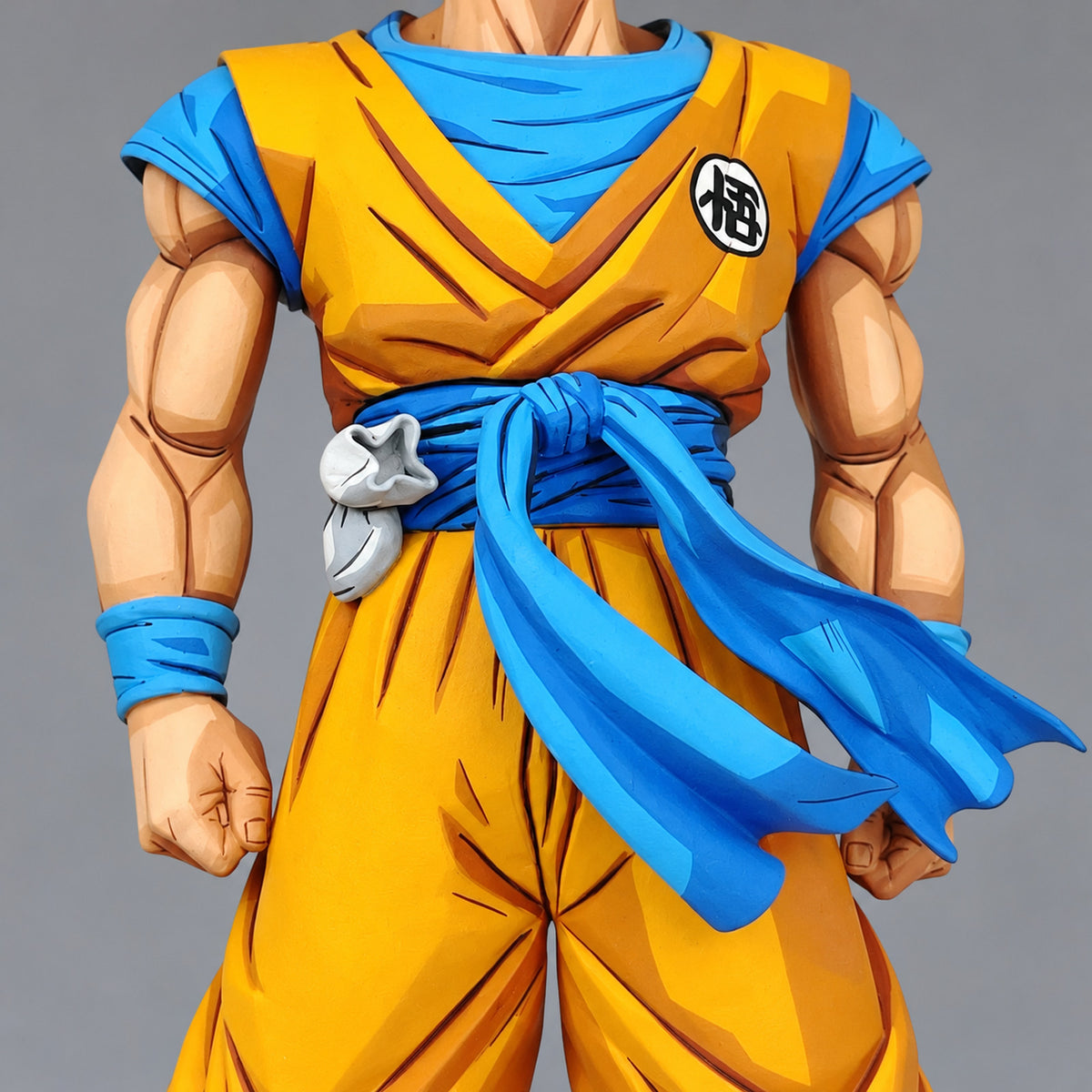 Dragon Ball Son Goku 2D Comic Colour Figure Repaint — body and painted details