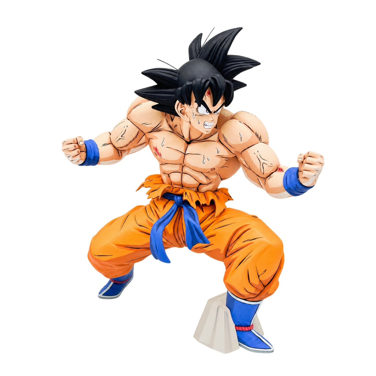Dragon Ball Son Goku Triple Kaioken Figure Repaint — full figure