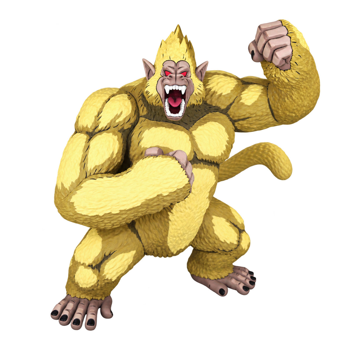 Dragon Ball GT Golden Great Ape Goku Figure Repaint — full figure