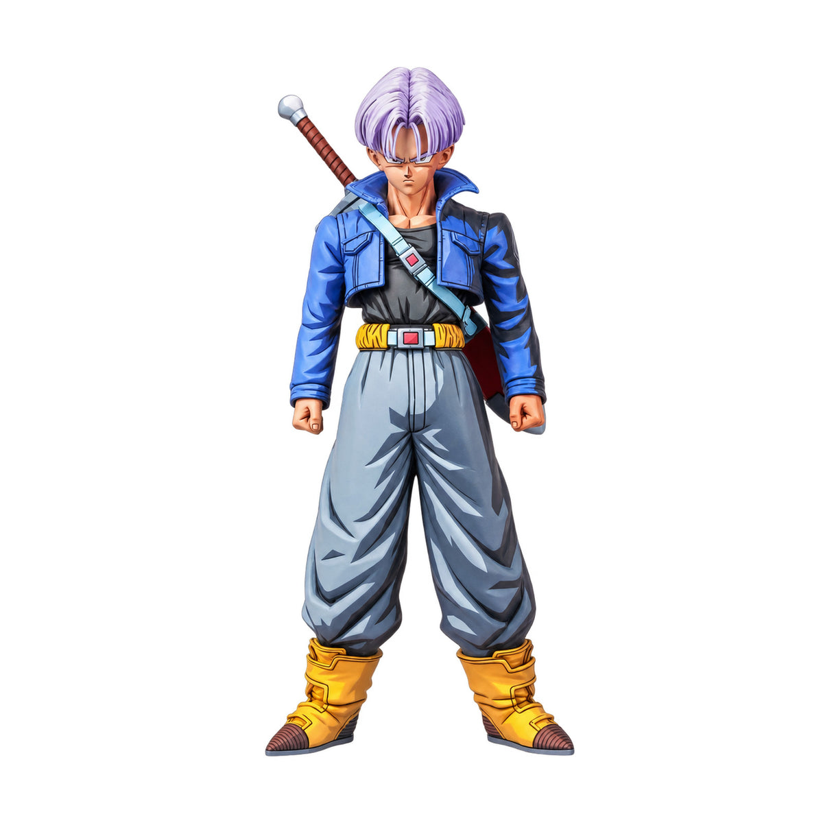 Dragon Ball Master Stars Piece Trunks Figure Repaint — full figure