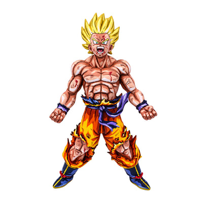 Dragon Ball Z Blood Of Saiyans Son Goku Figure Repaint — Full figure on white background