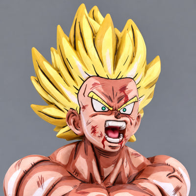 Dragon Ball Z Blood Of Saiyans Son Goku Figure Repaint — Head and hair portrait