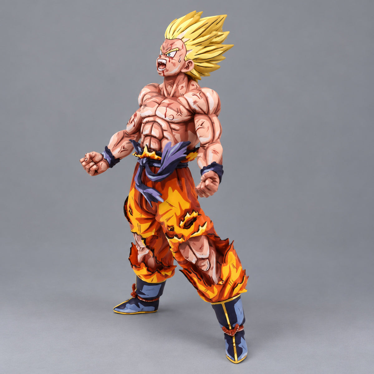 Dragon Ball Z Blood Of Saiyans Son Goku Figure Repaint — Actual side or three-quarter view