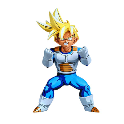 Dragon Ball Super Saiyan Son Gohan Figure Repaint — 15 cm Armoured Version — Full figure on white background