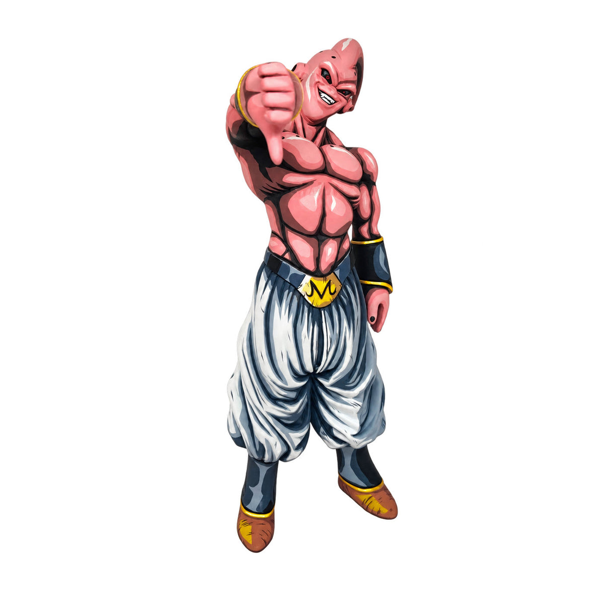 Dragon Ball Z Majin Super Buu Evil Figure Repaint — Full figure on white background