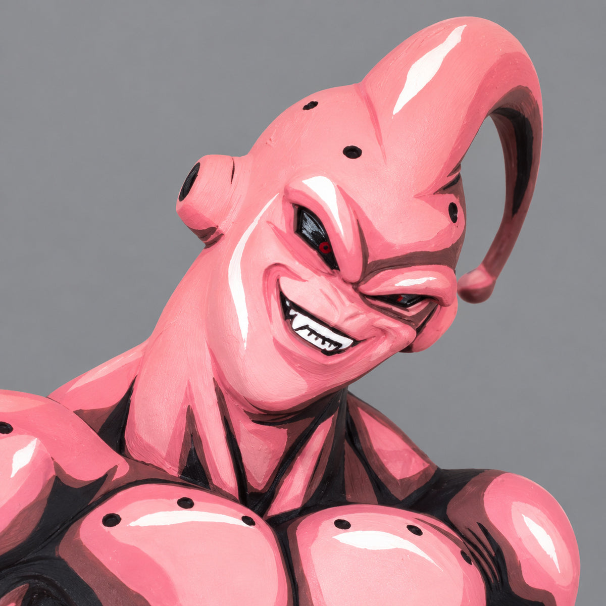 Dragon Ball Z Majin Super Buu Evil Figure Repaint — Head and face detail