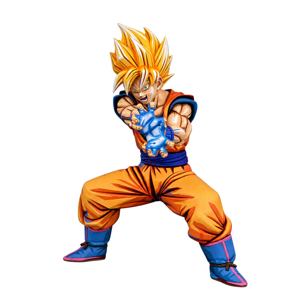 Dragon Ball Grandista Kamehameha Son Goku II Figure Repaint — Full figure on white background