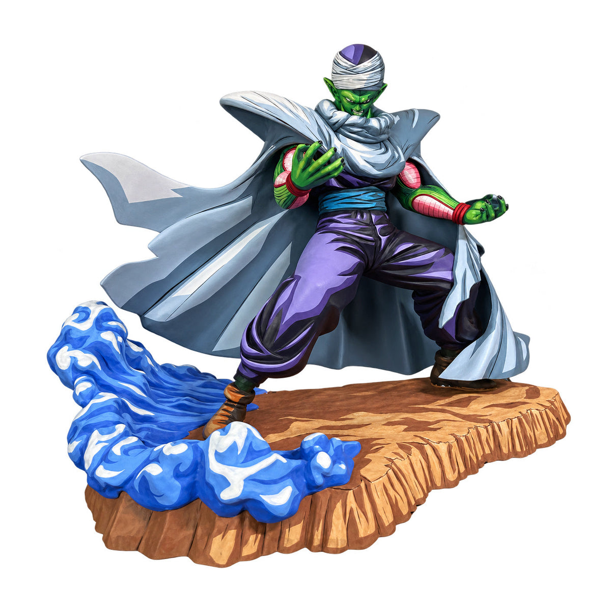 2D Manga Colour Dragon Ball Kai Clash Piccolo Figure Repaint — Full figure on white background
