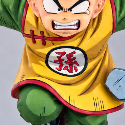 Dragon Ball Son Gohan Masterlise Plus Figure Repaint — Yellow tunic emblem and painted folds