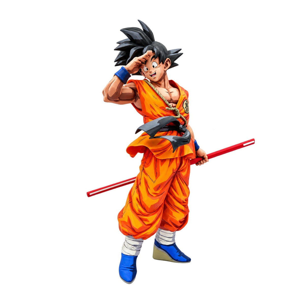 Dragon Ball Z Goodbye Son Goku Figure Repaint — Full figure on white background
