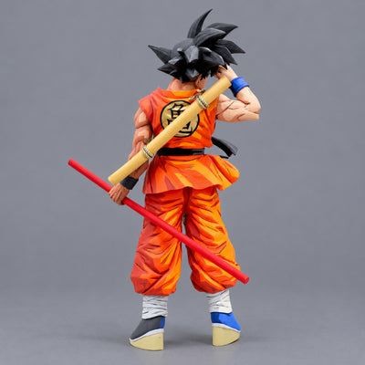 Dragon Ball Z Goodbye Son Goku Figure Repaint — Photographed rear view