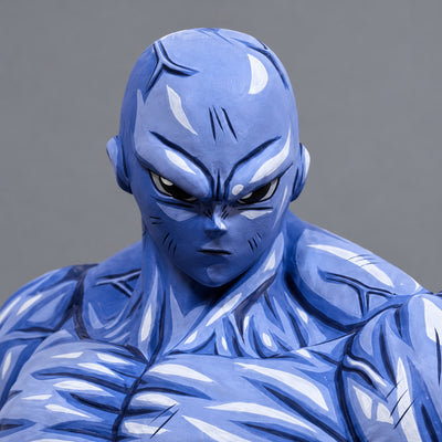 Dragon Ball Super Jiren Anime Figure Repaint — Head and face detail