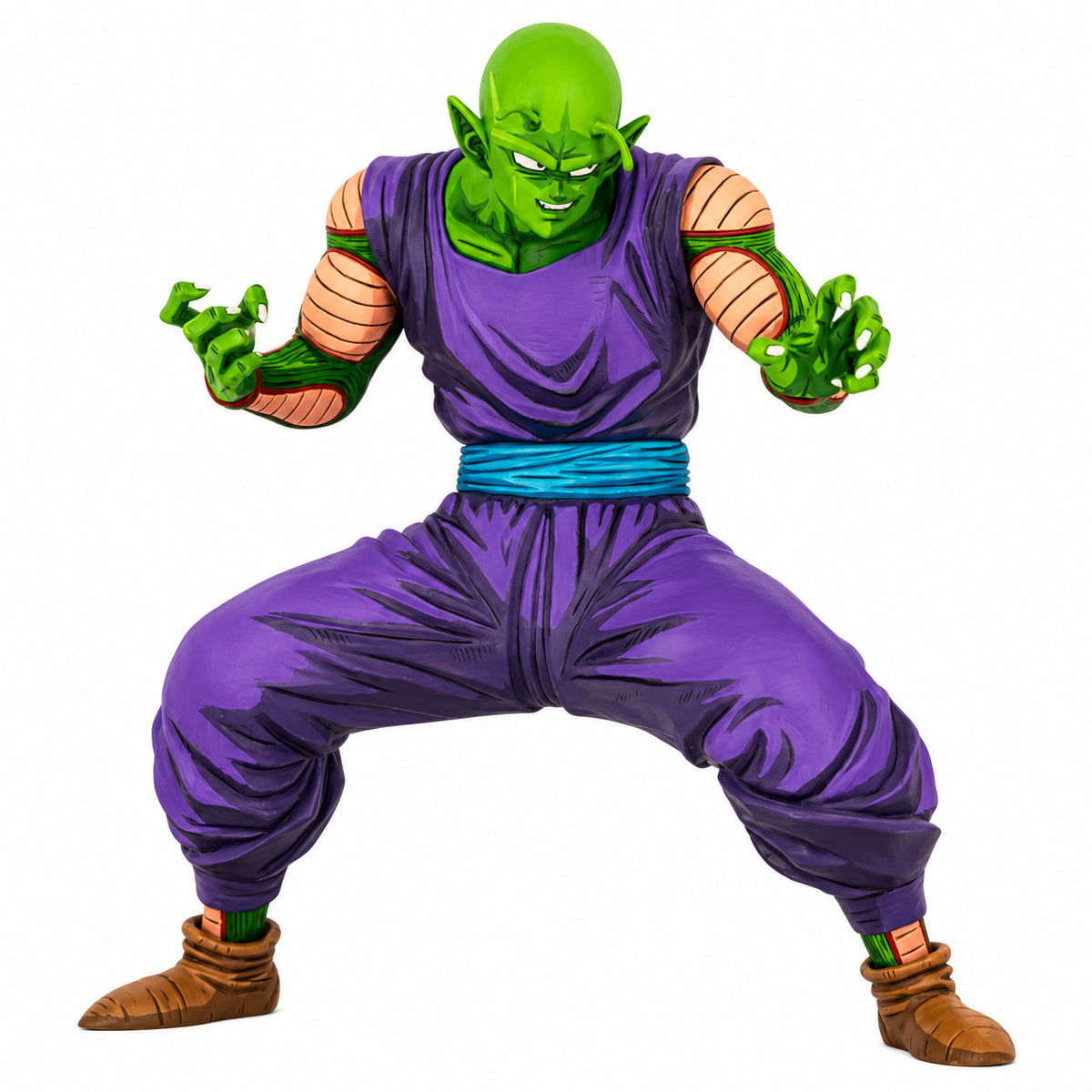 Anime Colour Dragon Ball Z Piccolo Figure Repaint — Full figure on white background