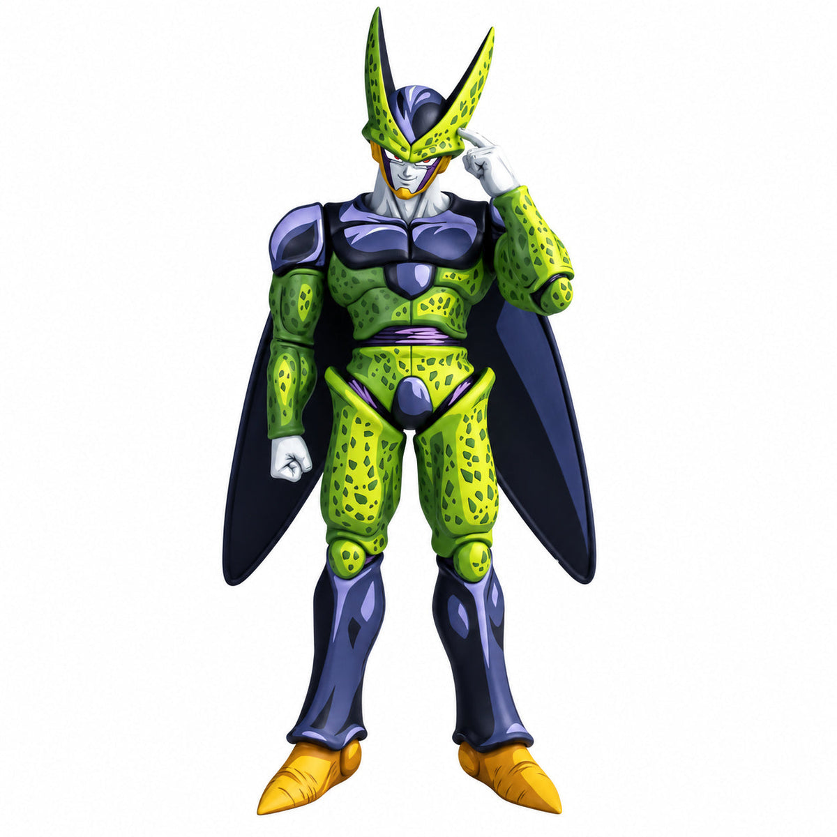 Comic Colour Dragon Ball Perfect Cell Masterlise Figure Repaint — Full figure on white background