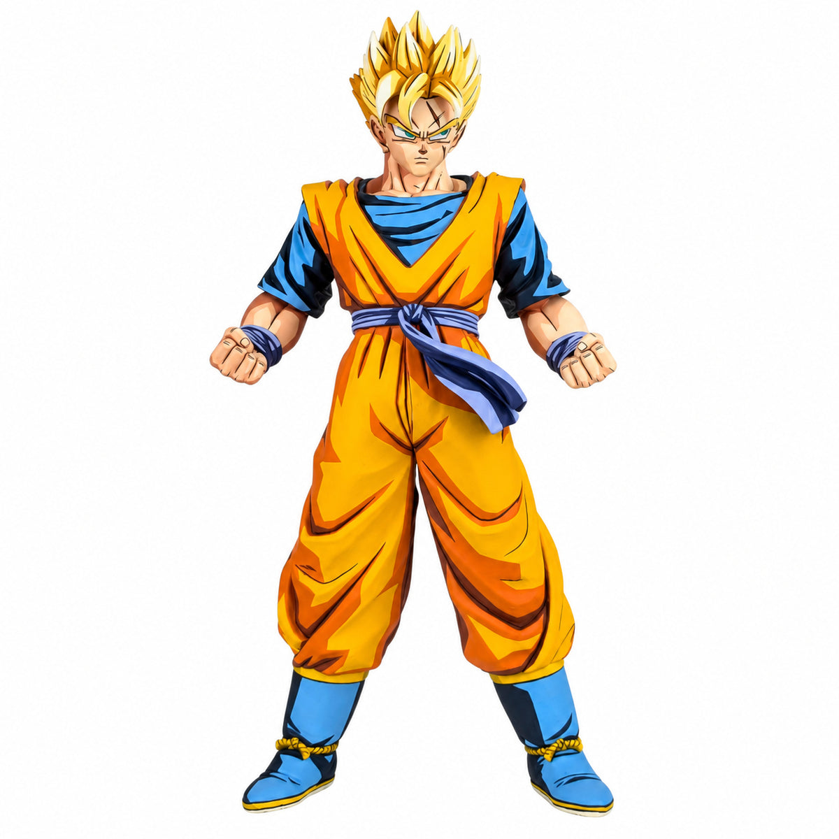 Dragon Ball Son Gohan Anime Colour Figure Repaint — Full figure on white background
