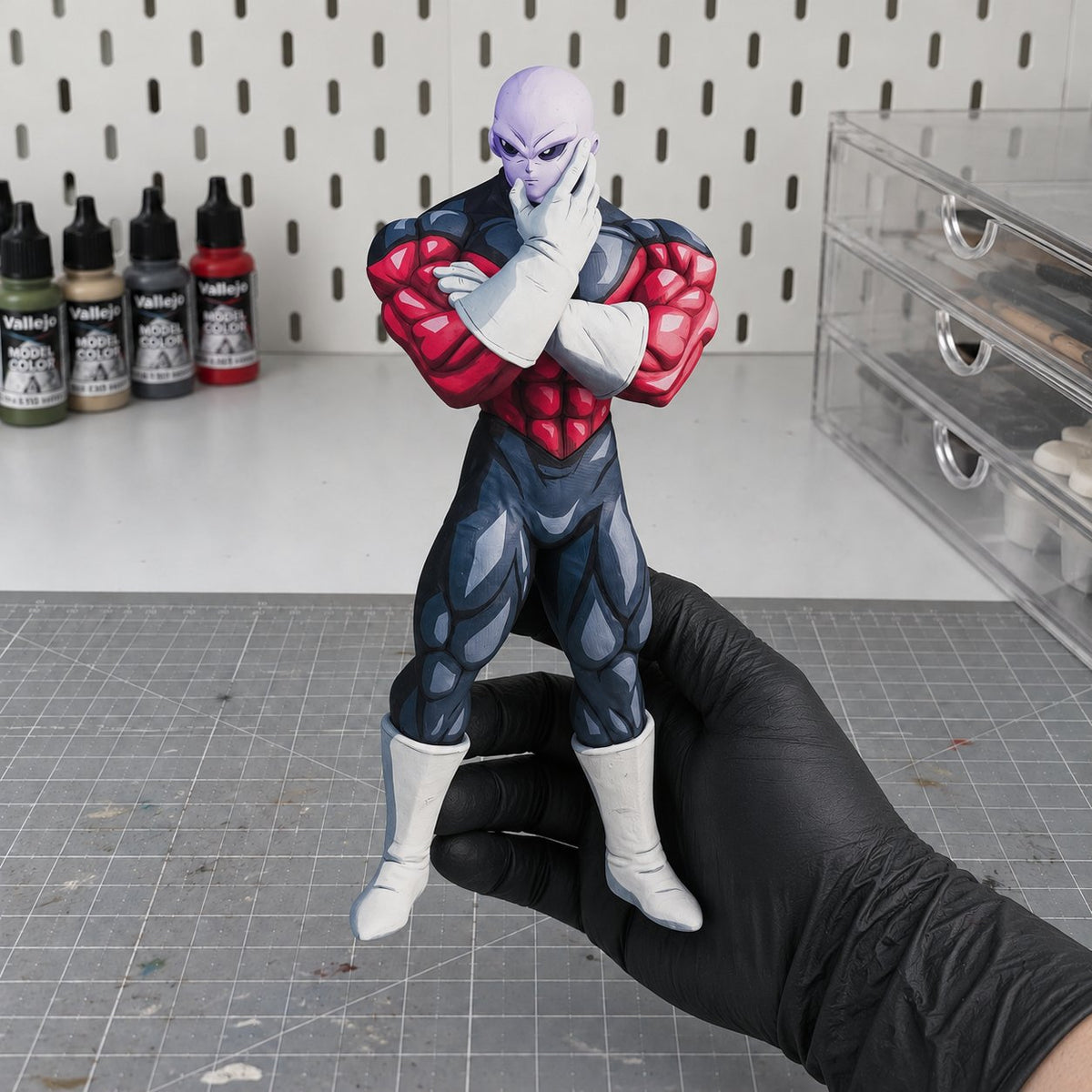 Dragon Ball Jiren Anime Colour 2D Figure Repaint — workshop view