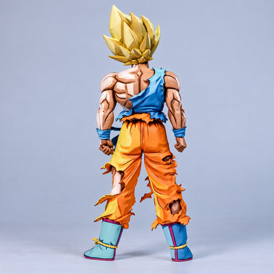 Dragon Ball 2D Anime Colour Namek Goku Figure Repaint — Photographed rear or alternate view