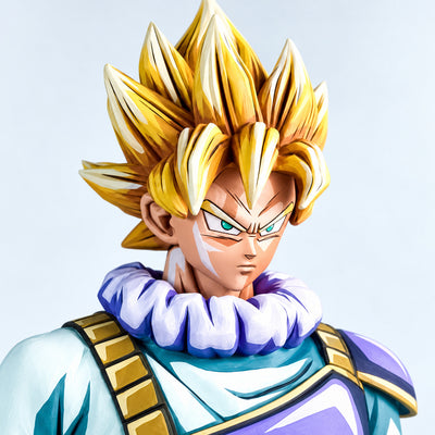Dragon Ball Son Goku Yardrat 2D Colour Figure Repaint — Head and face detail