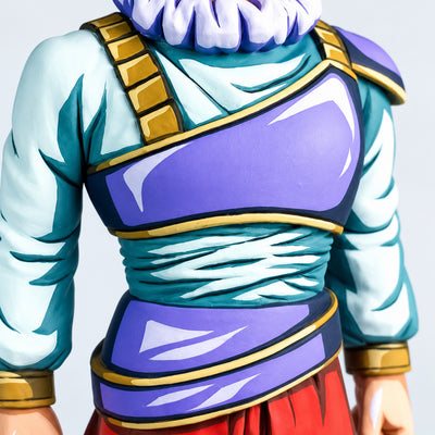 Dragon Ball Son Goku Yardrat 2D Colour Figure Repaint — purple chest armour and pale teal waist wrap