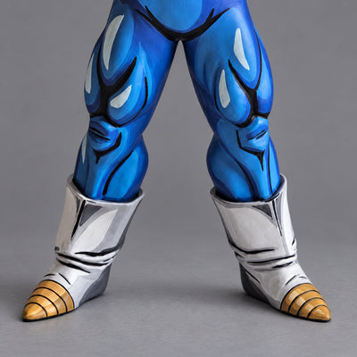 Dragon Ball Vegeta SSJ Anime 2D Figure Repaint — blue lower legs and white boots