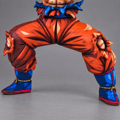 Anime Colour Dragon Ball Super Son Goku Ultra Instinct Figure Repaint — lower figure detail