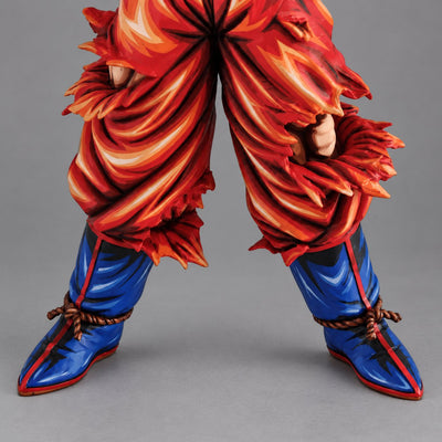 2D Anime Colour Dragon Ball Goku UI Figure Repaint — lower figure detail
